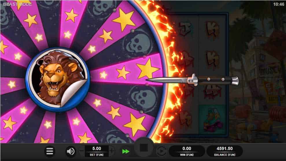 Beast Mode Slot Gamble Wheel