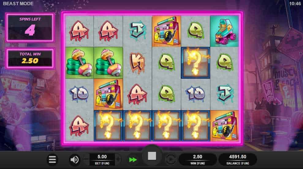 Beast Mode Slot Mystery Free Spins