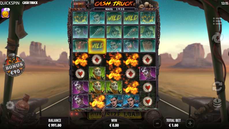 Cash Truck Slot Base Game