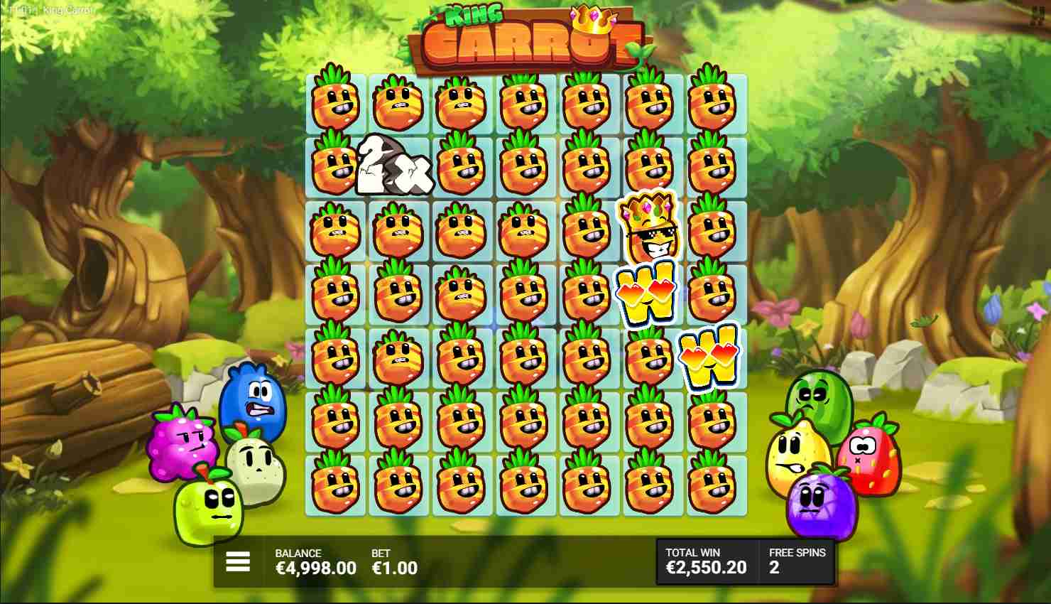 King Carrot Free Spins