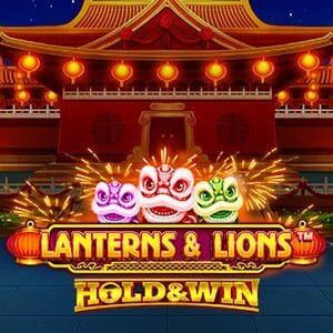 Lanterns & Lions Hold & Win Slot Logo