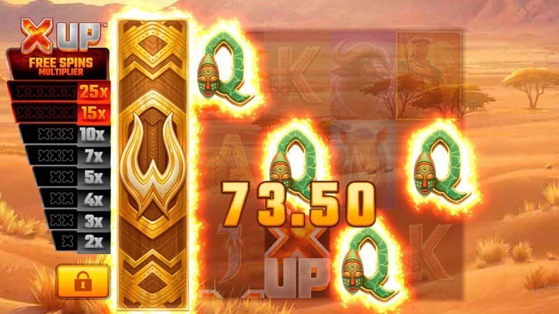 Africa XUP Slot Big Win