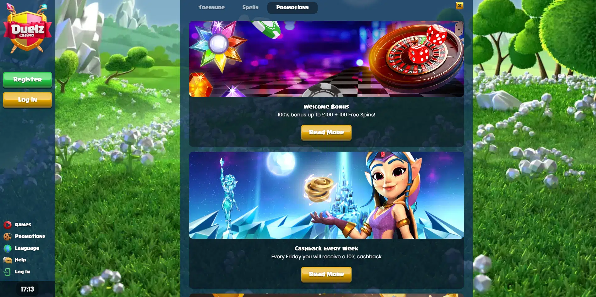 duelz casino promotions