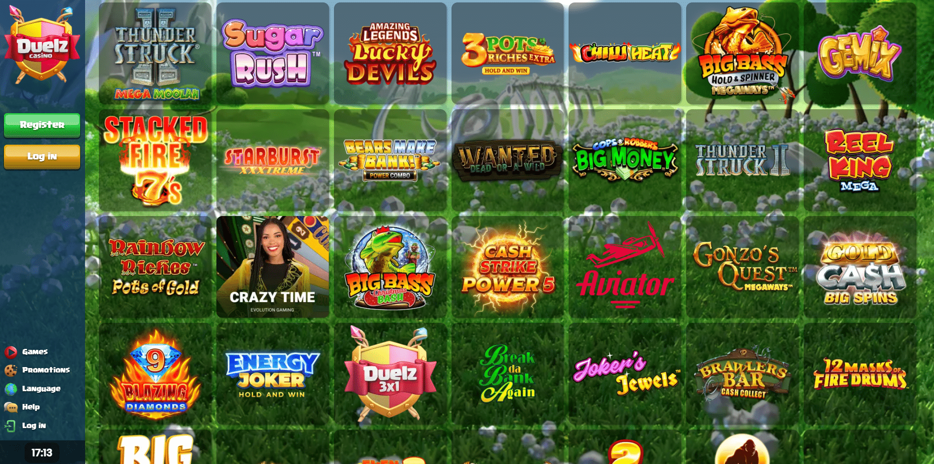 duelz casino slots