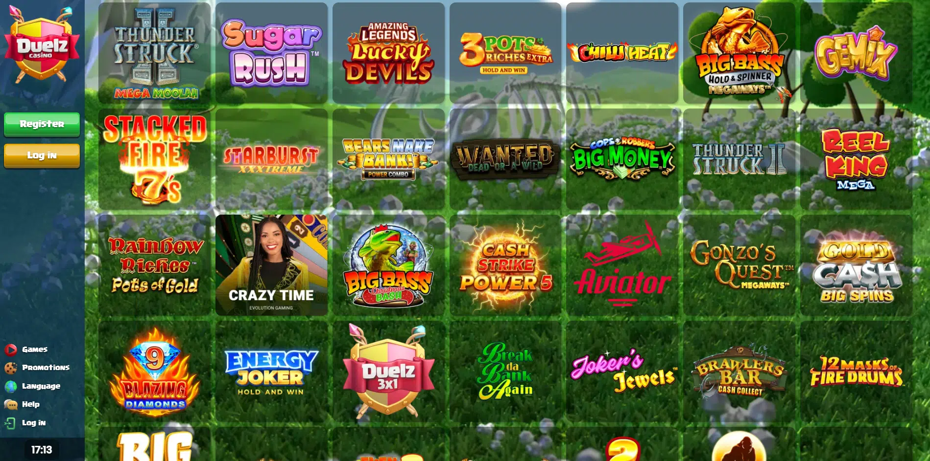 duelz casino slots