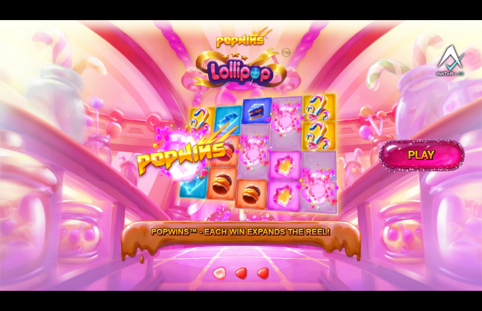 Lollipop Slot Welcome Page