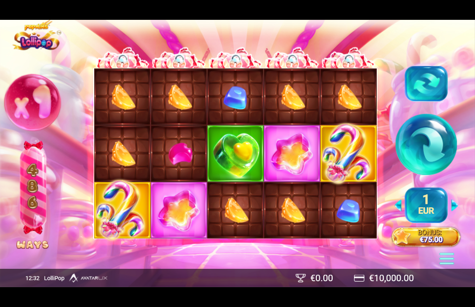 Lollipop Slot Base Game