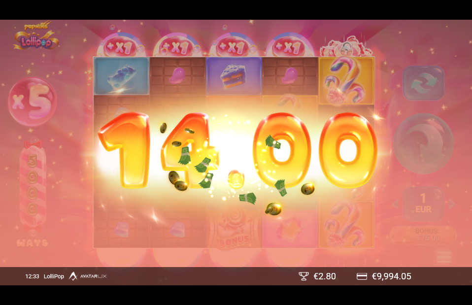 Lollipop Slot Big Win