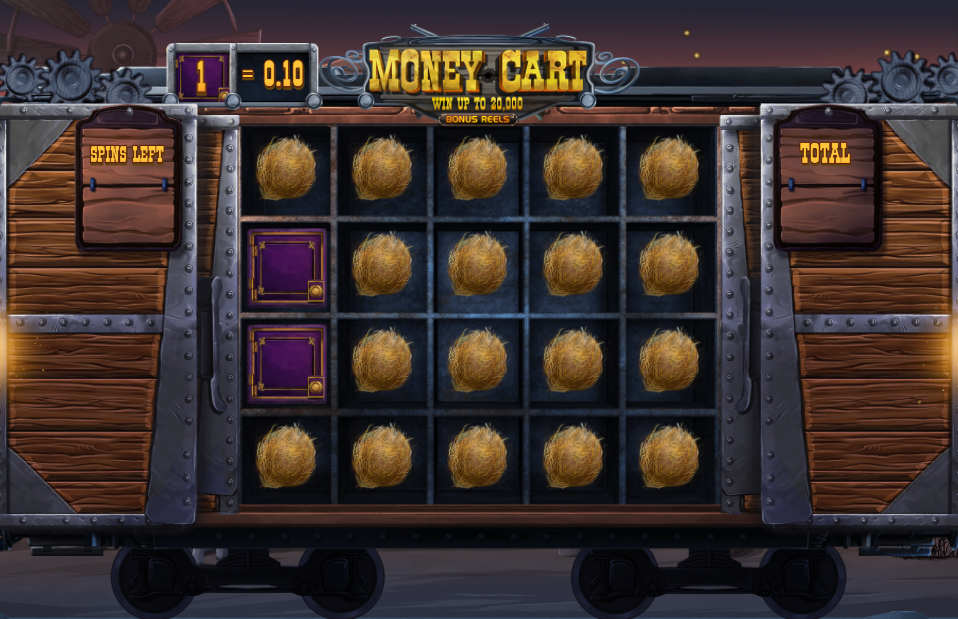 Money Cart Bonus Reels Base Game