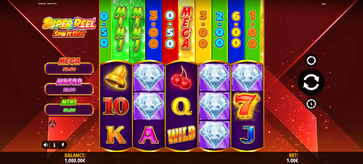 Super Reel Spin it Hot Base Game
