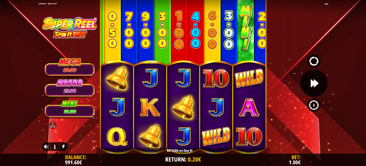 Super Reel Spin it Hot Big Win