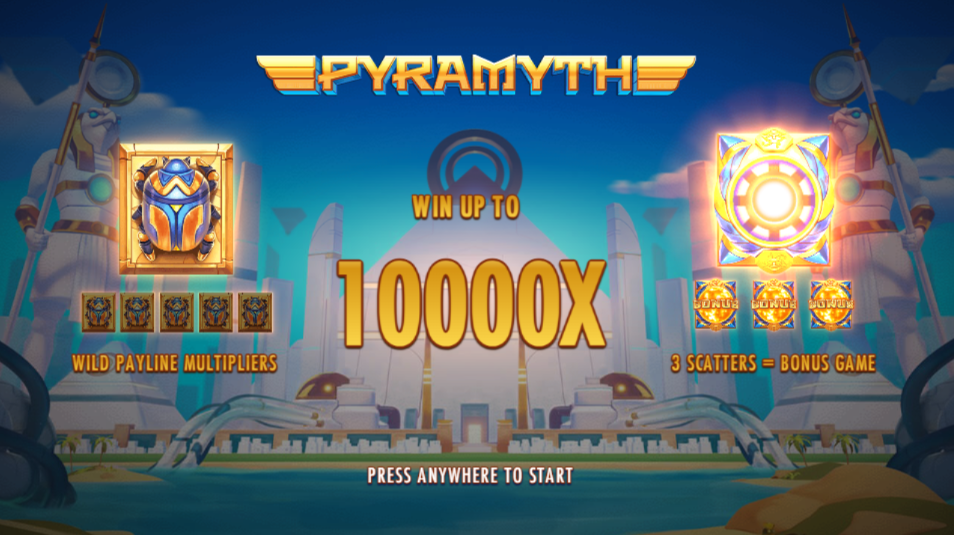 Pyramyth Welcome Page