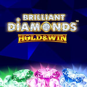 Brilliant Diamonds Hold & Win Slot Logo