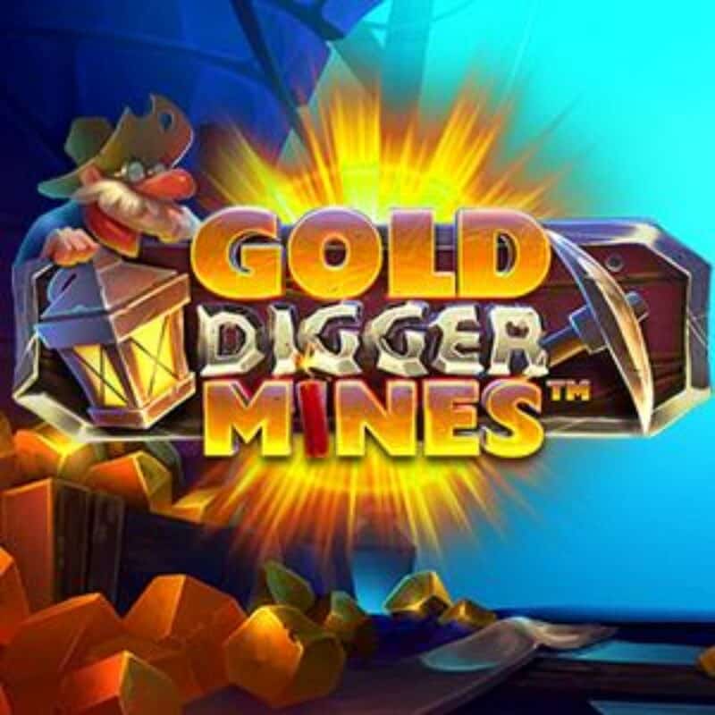 Gold Digger Mines Slot Logo