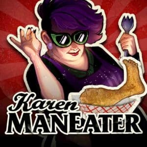 Karen Maneater Slot Logo
