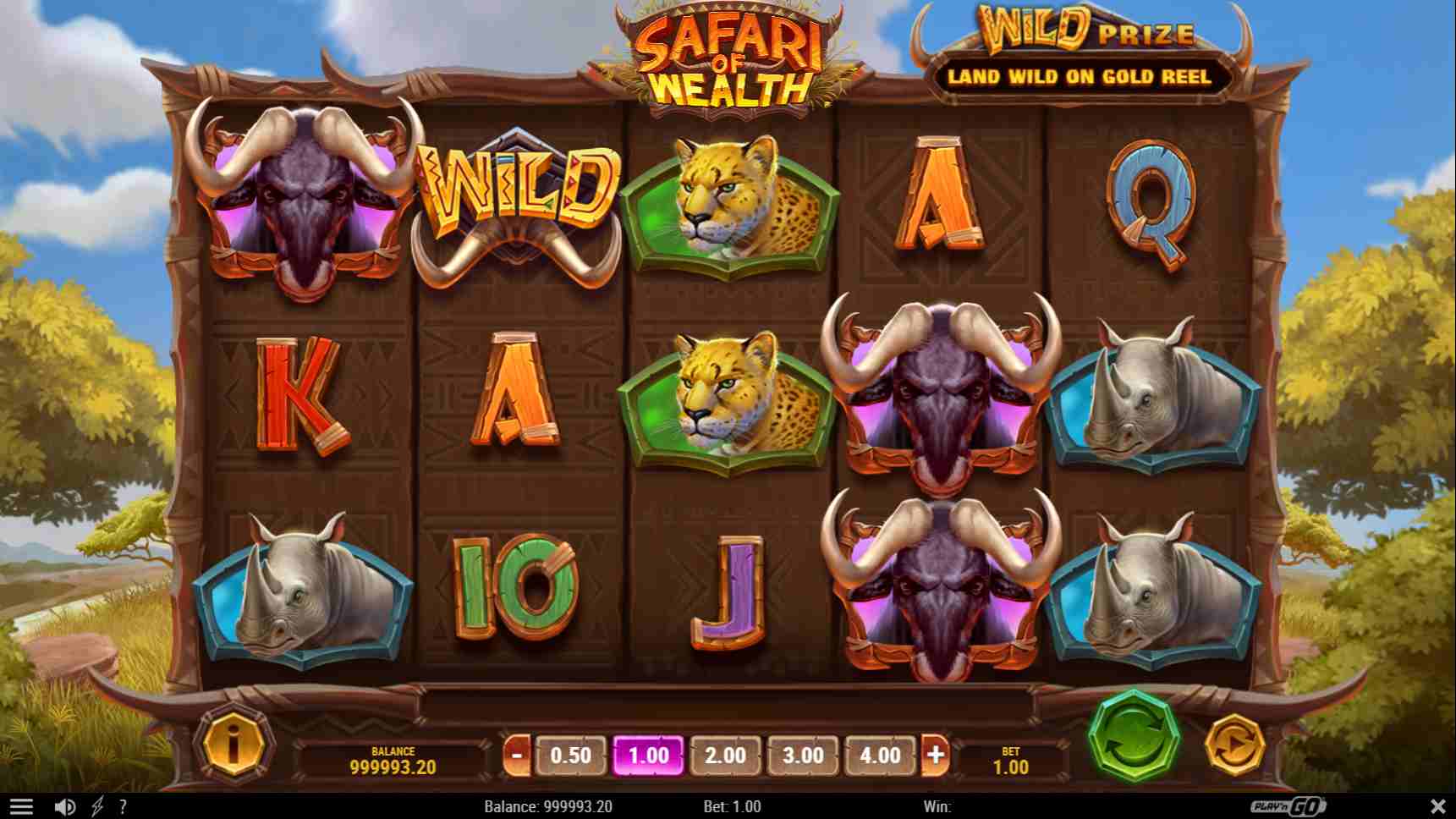 Safari of Wealth Base Game