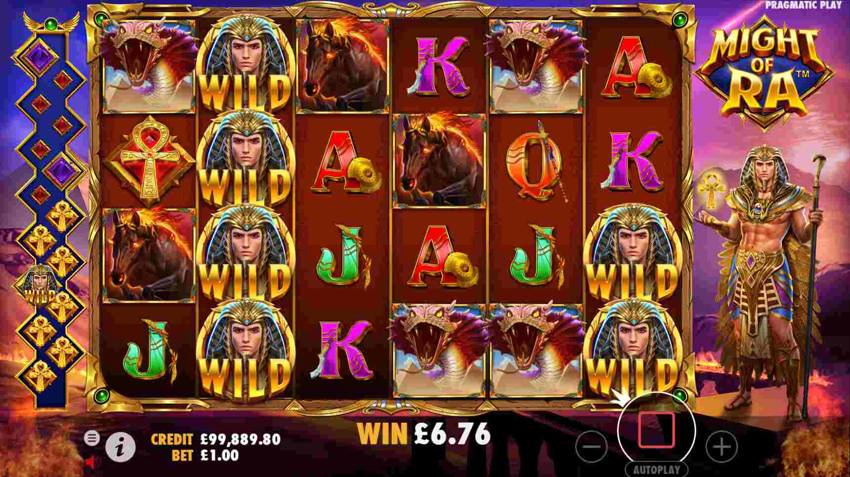 Might of Ra Free Spins