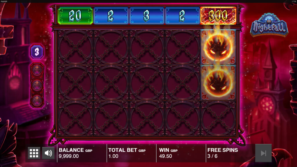 Nightfall - Free Spins