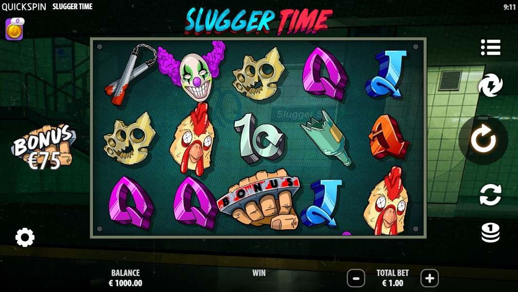 Slugger Time Base Game