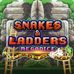 Snakes and Ladders Megadice Slot Logo