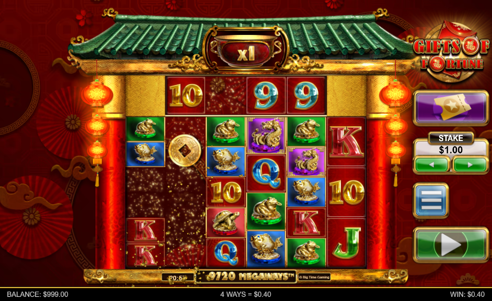 Gifts of Fortune Big Win