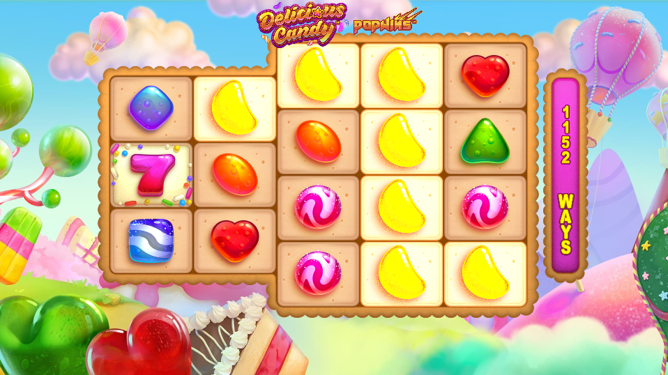 Delicious Candy Popwins Big Win