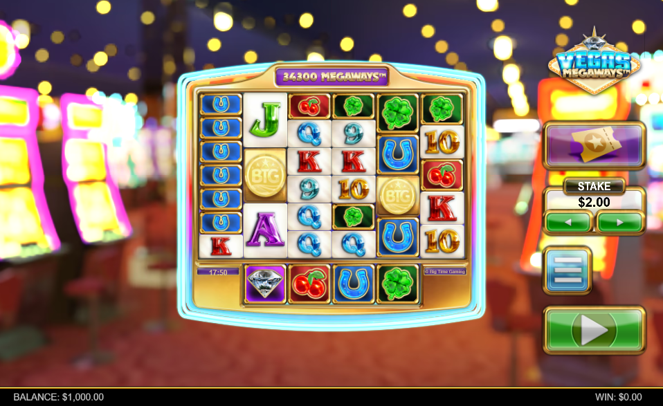 Vegas Megaways Base Game