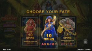 Amazing Link Fates Free Spins Selection