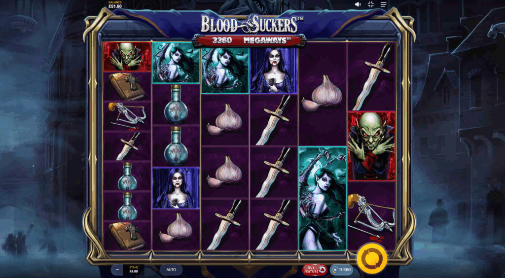 Blood Suckers Megaways Base Game