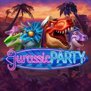 Jurassic Party Slot Logo 1