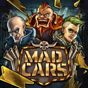 Mad Cars Slot Logo