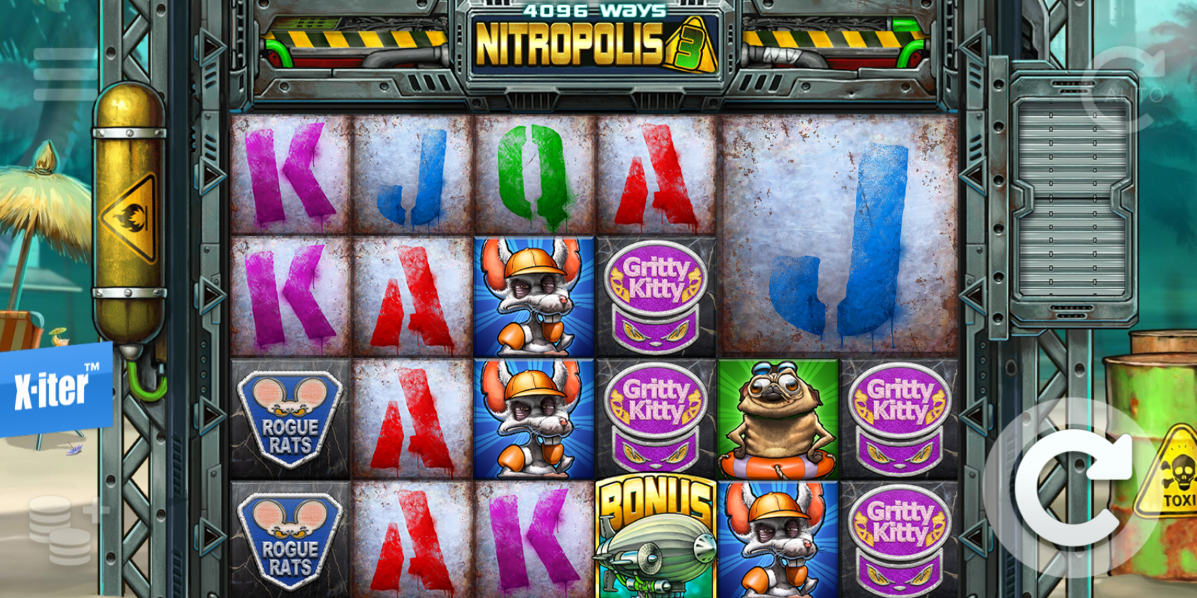 Nitropolis 3 Nitro Reels