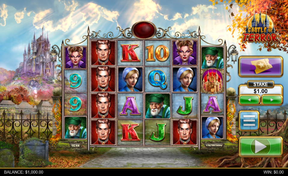 Castle of Terror Slot Base Game