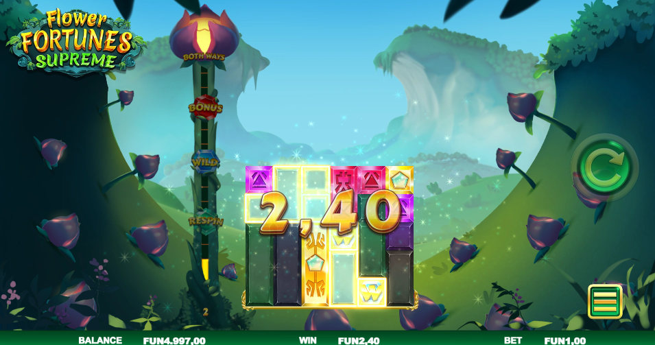 Flower Fortunes Big Win