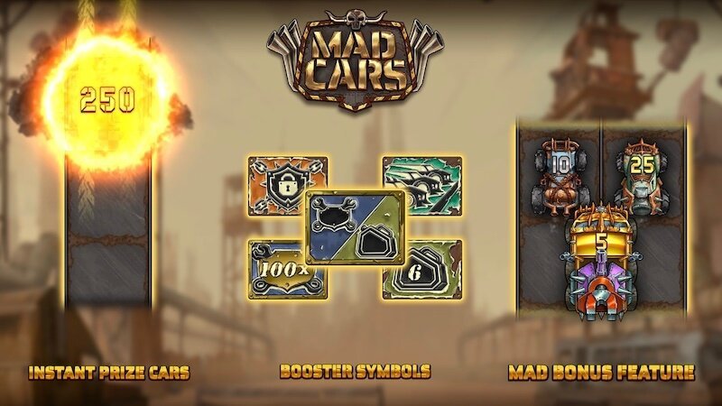 Mad Cars Bonus Feature