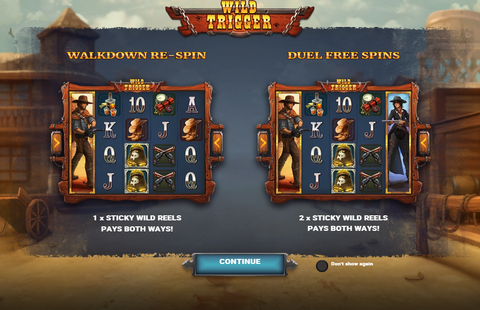 Wild Trigger Welcome Page