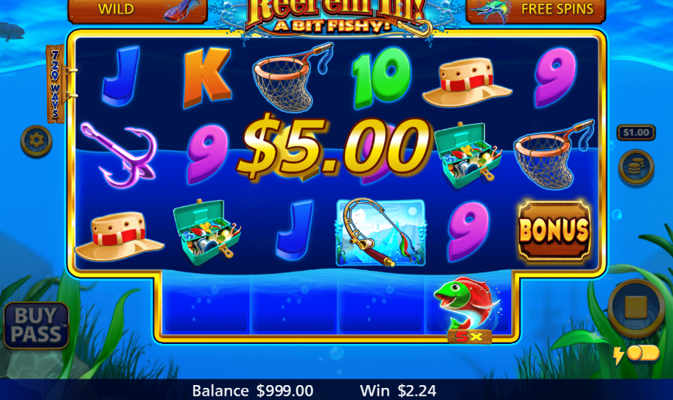 Reel 'Em In! A Bit Fishy Big Win