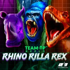 Rhino Rilla Rex Slot Logo