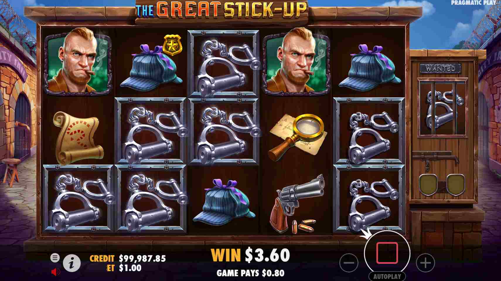 The Great Stick-Up Free Spins