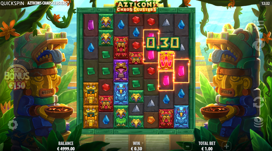 Azticons Chaos Clusters Big Win