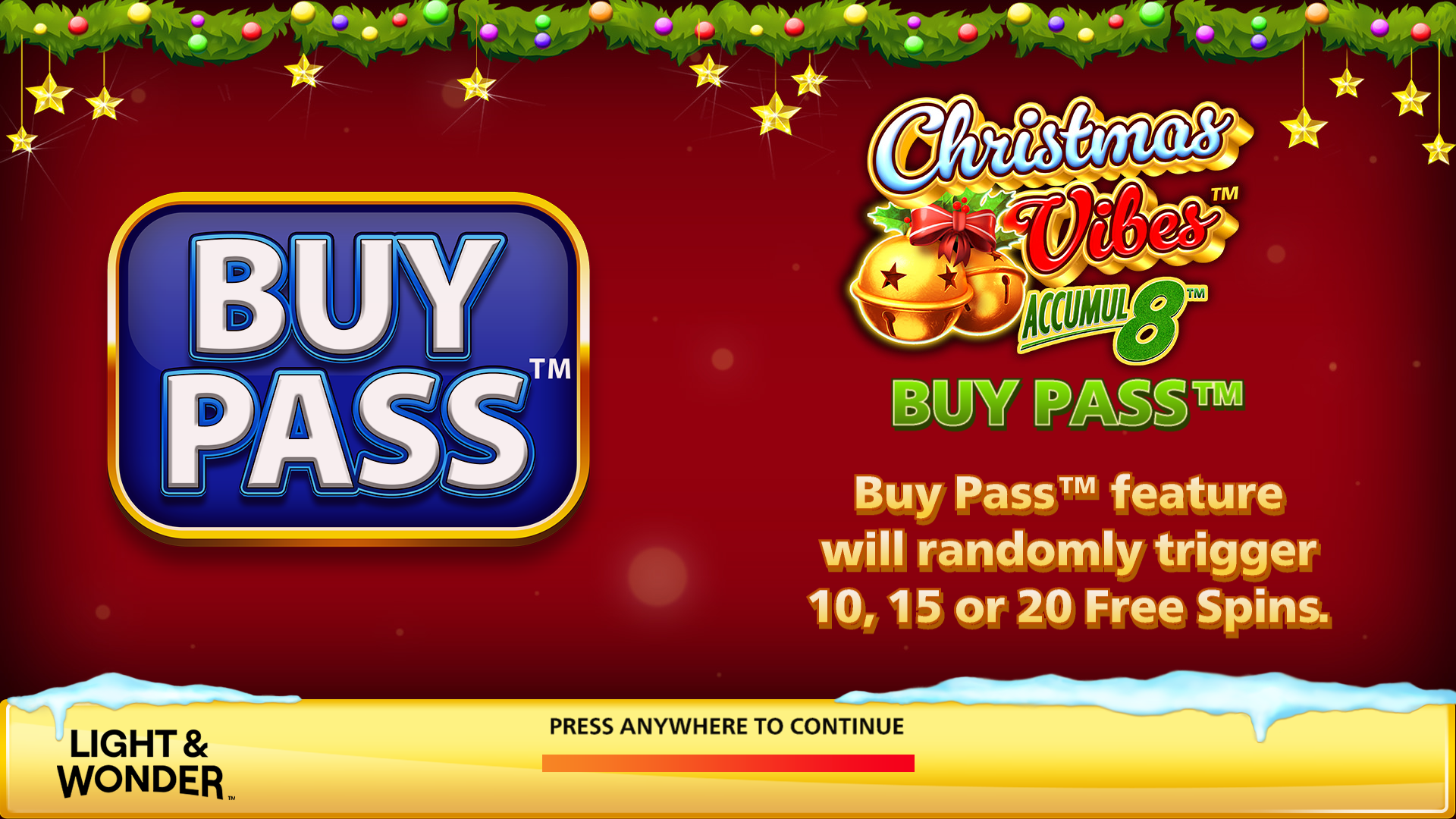 Christmas Vibes Accumul8 Welcome Page