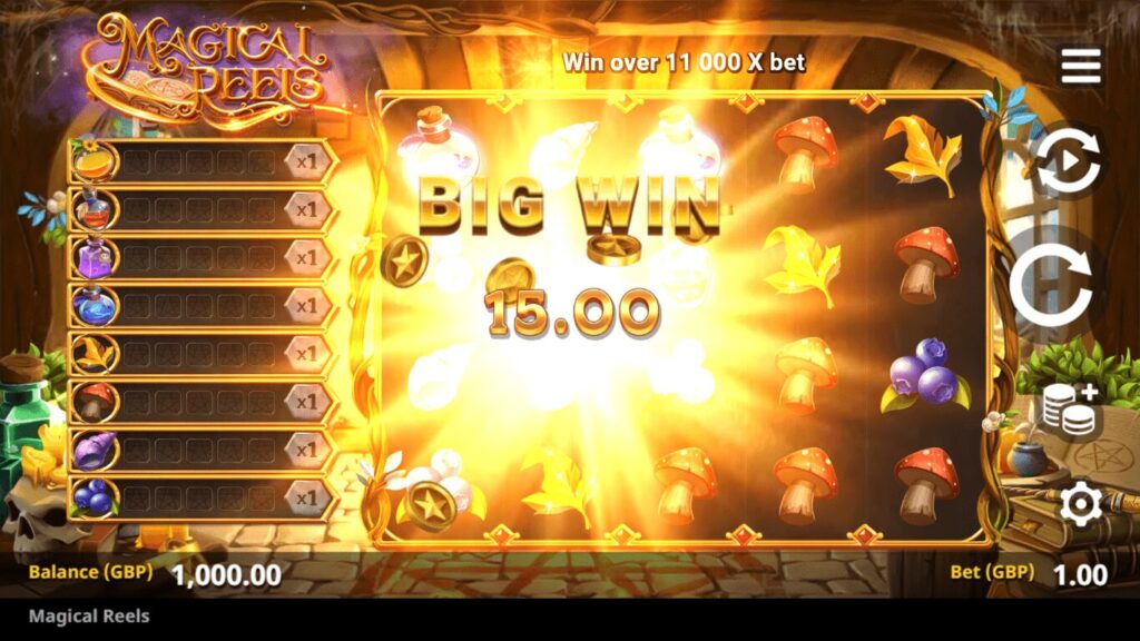 magical reels win