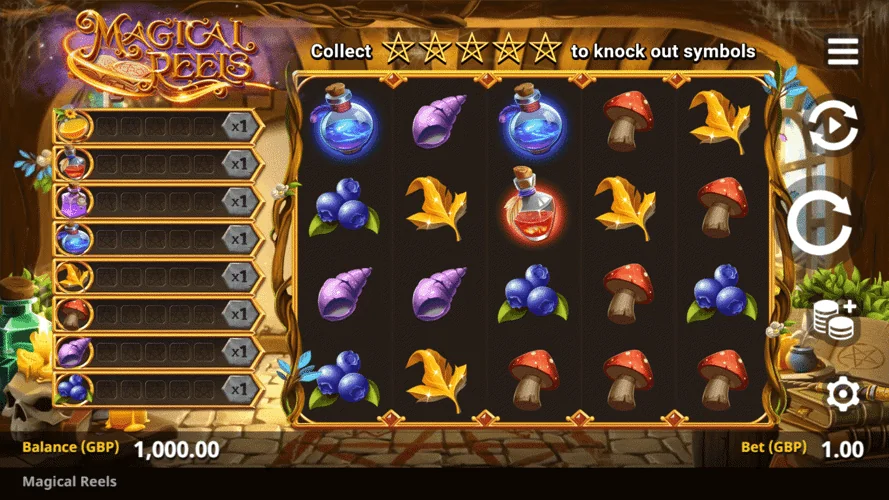 Magical Reels Base Game