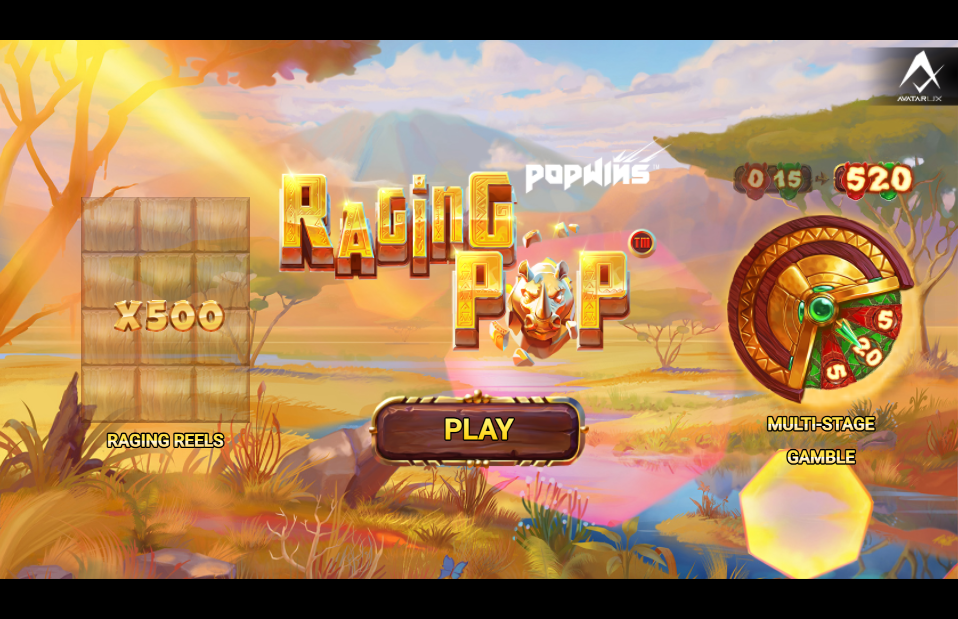 RagingPop Welcome Page