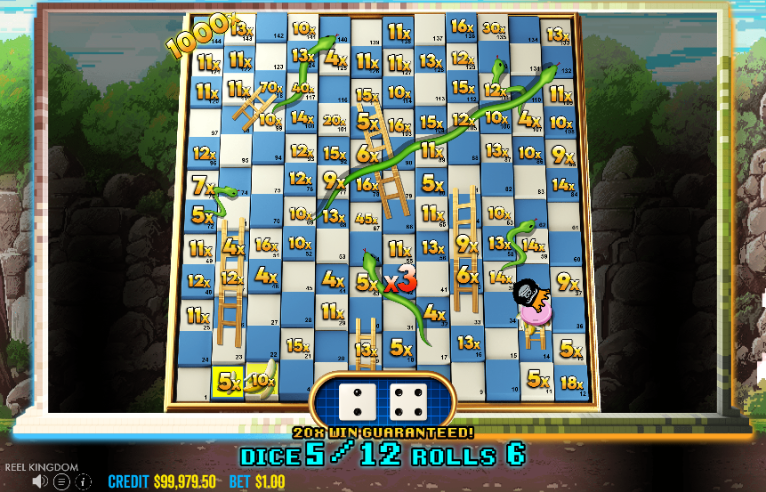 Snakes & Ladders Megadice