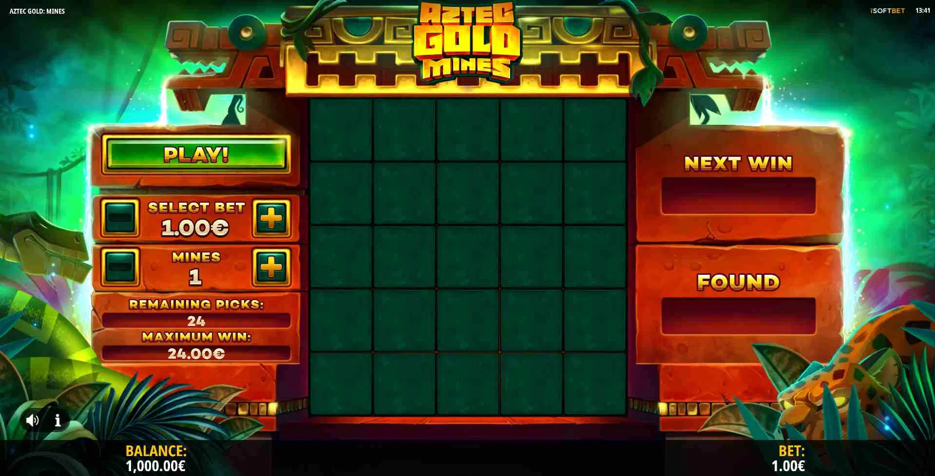 Aztec Gold Mines Base Game