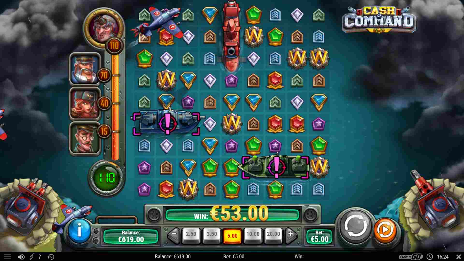 Cash of Command Naval Heroes Feature