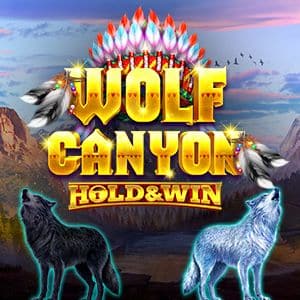 Wolf Canyon Hold & Win Slot Logo
