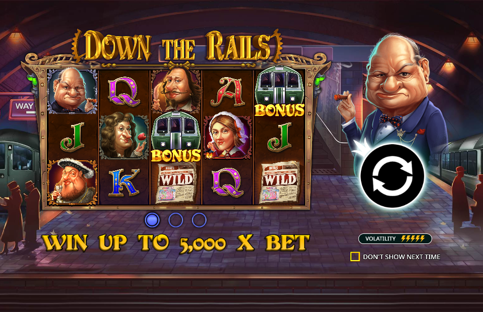 Down the Rails Welcome Page