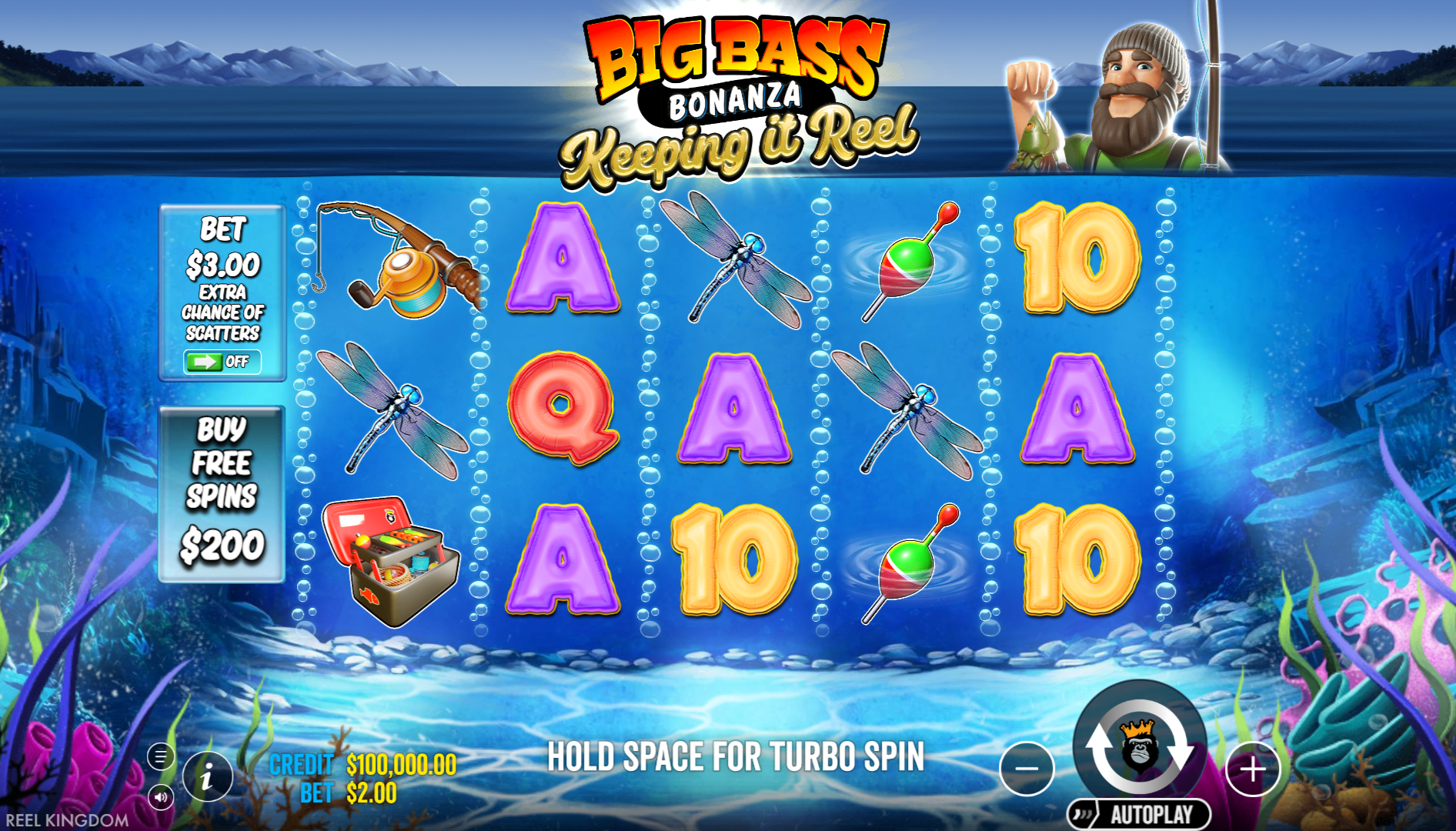 Big Bass Bonanza Keeping It Reel Base Game